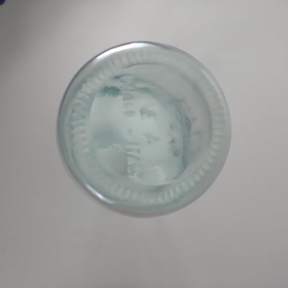 Absolutely Pure Milk Glass 10.5" Bottle Made In Italy Farmhouse Vintage - Picture 8 of 8